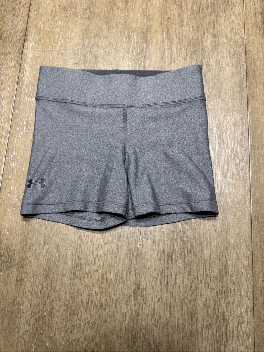Under Armour Women's Charcoal Gray Performance Bike Shorts